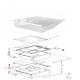 Whirlpool ED25PQXDN03 convertible vegetable/meats Crisper Drawer - Genuine OEM