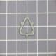 Whirlpool GLE7900XMW3 Plastic Tri-Ring Retainer - Genuine OEM