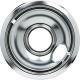 Whirlpool RF302BXDN0 Stove Drip Bowl (6 inch, Chrome) Genuine OEM