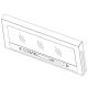 Whirlpool WMH78019HV3 Microwave Door Assembly - White - Genuine OEM