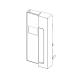 Whirlpool YWML75011HZ5 Right Control Panel Assembly - Genuine OEM