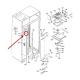 GE Part# WR02X13454 Auger Motor Cover (OEM)