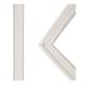 GE Part# WR24X10054 Freezer Door Gasket (OEM) White