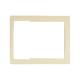 GE Part# WR38X10300 Recess Trim (OEM) Bisque