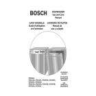 Bosch Part# 00584320 Installation Instruction (OEM)
