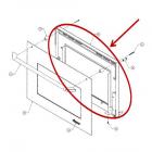 Dacor Part# 12684-001 Door Liner Assembly (OEM) 30 Inch