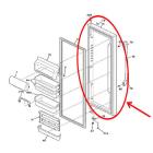Frigidaire Part# 241837261 Refrigerator Door Assembly (OEM)