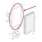 Frigidaire Part# 297255303 Door Panel (OEM) Outer
