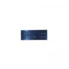 Frigidaire Part# 316419385 Overlay (Black) - Genuine OEM