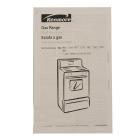 Frigidaire Part# 316462422 Owners Manual (OEM)