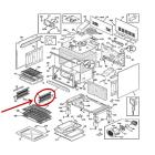 Frigidaire Part# 318240016 Glide and Support Assembly (OEM)