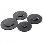 Amana AGR5630BDW2 Surface Burner Cap Set - Genuine OEM