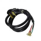 Amana NED7300WW0 Dryer Power Cord (Black) - Genuine OEM