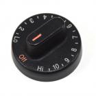 Jenn-Air CCE407W-C Surface Burner Control Knob (Rear,Left) - Genuine OEM
