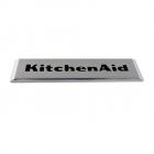 KitchenAid KDFE204EBL2 Nameplate (Stainless) - Genuine OEM