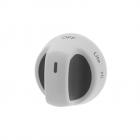 KitchenAid KGRS205TWH5 Range Control Knob (White, Gray) - Genuine OEM