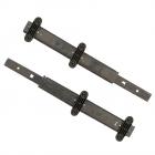 KitchenAid KUDM01FKSS0 Dishwasher Upper Track Assembly (Left and Right) - Genuine OEM