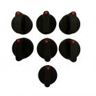 Magic Chef 35HA-2CLX-EC Oven Range Control Knob Kit (Set of 7) - Genuine OEM