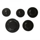 Maytag MGT8720DH06 Heating Element Cap Set (Black) - Genuine OEM