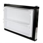 Whirlpool ET8WTKXVQ00 Upper Freezer Door Assembly (Black) - Genuine OEM