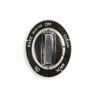 Whirlpool SS363BETT2 Oven Temperature Knob (Black) - Genuine OEM