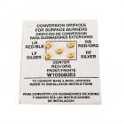 Whirlpool WEG730H0DS0 LP Conversion Kit Genuine OEM