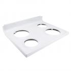 Whirlpool WFE115LXQ0 Cooktop Main Top (White) - Genuine OEM