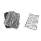Whirlpool WOS51EC7AB05 Oven Broiler Pan and Roasting Rack - Genuine OEM
