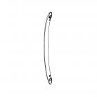 Whirlpool WRS331SDHW00 Refrigerator Door Handle (White) - Genuine OEM