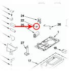 Whirlpool YGMH6185XVB0 Fixed Hood Thermostat - Genuine OEM