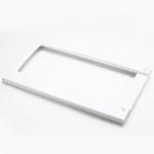 LG Part# 3720W0D414A Door Panel Outer Frame (White) - Genuine OEM