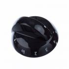 Frigidaire FGFBZ90GCF Burner Control Knob (Black) - Genuine OEM