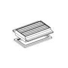 Frigidaire Part# 5304485593 Vent Grate with Seal - Genuine OEM