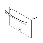 Frigidaire Part# 5304501263 Outer Door Panel (White) - Genuine OEM