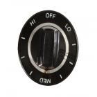 GE 24588W0 Infinite Control Knob (Black) - Genuine OEM