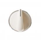 GE DPXH46GF0WW Rotary Knob (Bisque/Chrome) - Genuine OEM
