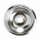 GE JB256DM2CC Burner Drip Bowl (8 in, Chrome) - Genuine OEM