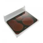 GE JB695DF1WW Glass Cooktop Assembly (White) - Genuine OEM