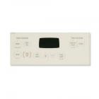 GE JBP23DR1WW Button Control Faceplate (white) - Genuine OEM