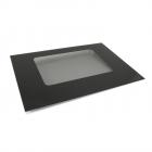GE JBP78BB2BB Oven Glass Door Panel (Black) - Genuine OEM