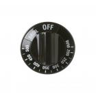 GE JBS05Y1WH Temperature Control Knob (Black) - Genuine OEM
