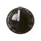 GE JBS160DM2BB Temperature Control Knob (Black) - Genuine OEM