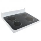 GE JBS55DM6WW Glass Cooktop Assembly (White) - Genuine OEM