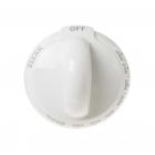 GE JGBP79WEB4WW Temperature Control/Thermostat Knob (White) Genuine OEM