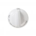 GE JGBS10DEM2WW Temperature Control Knob (White - Genuine OEM