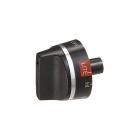 GE JGHP66GEJ4 Burner Control Knob (Top, Black) - Genuine OEM