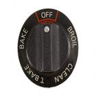 GE JGHP66GEJ4 Control Knob (Black) - Genuine OEM