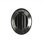 GE JKP07GJ5 Temperature Control Knob (Black/Chrome) - Genuine OEM