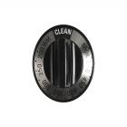 GE JKP27J5 Temperature Control Knob (Black/Chrome) - Genuine OEM