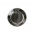GE JMC27G01 Burner Control Knob (Black) - Genuine OEM